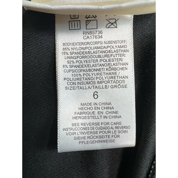 Michael Kors 1 piece Swimsuit Halter Gray Size 6 - Picture 12 of 12